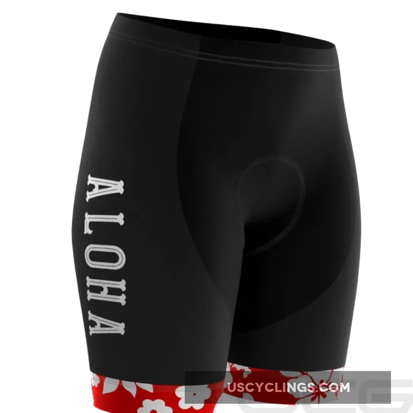 Women's Hawaiian Aloha Pro-Band Cycling Shorts Online