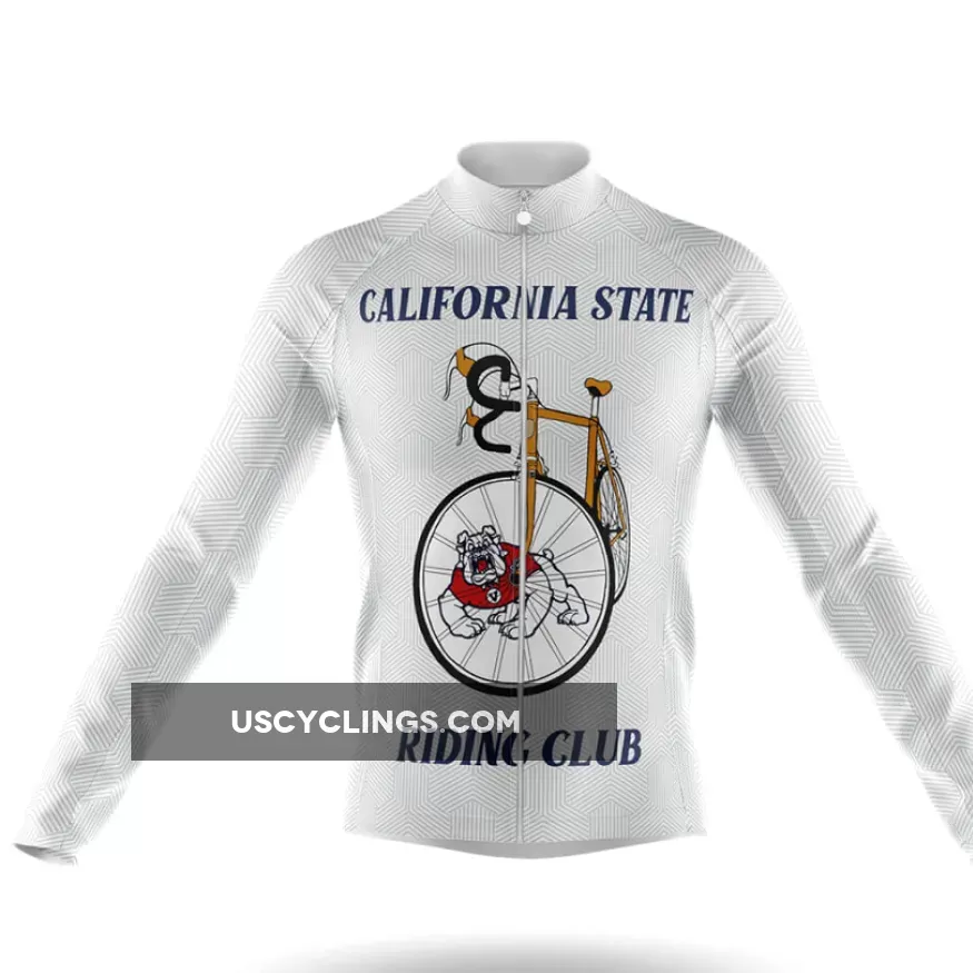 Classic California State Uni Long Sleeve Cycling Jersey Only