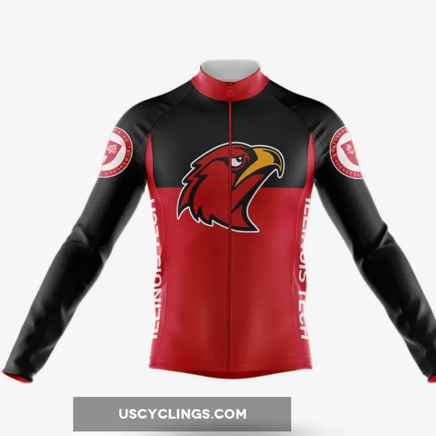 Illinois Institute of Technology Long Sleeve Cycling Jersey Ver.2