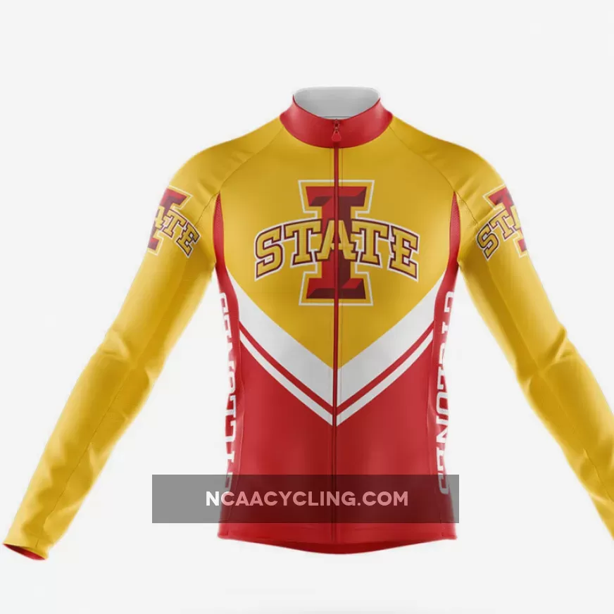 Iowa State University V3 Long Sleeve Cycling Jersey Only