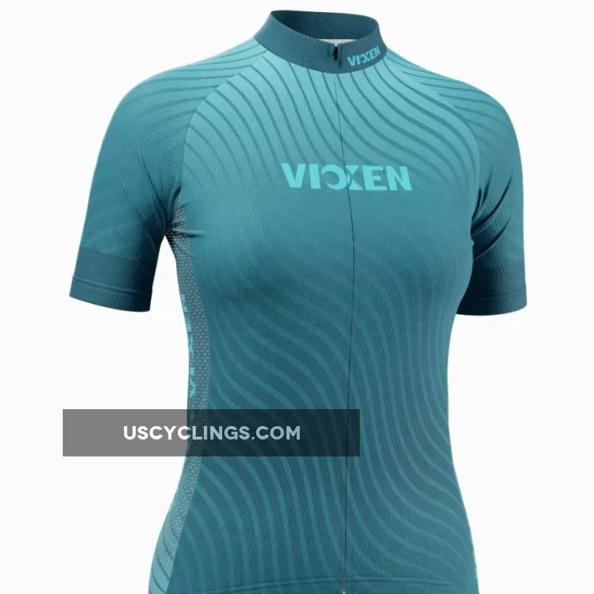 Vixen Women's Four Seasons Winter Short Sleeve Cycling Jersey