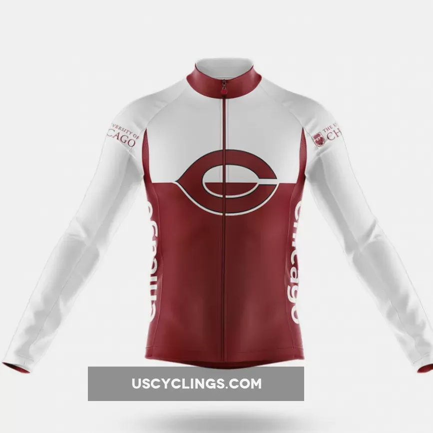 University of Chicago Long Sleeve Cycling Jersey Ver.2