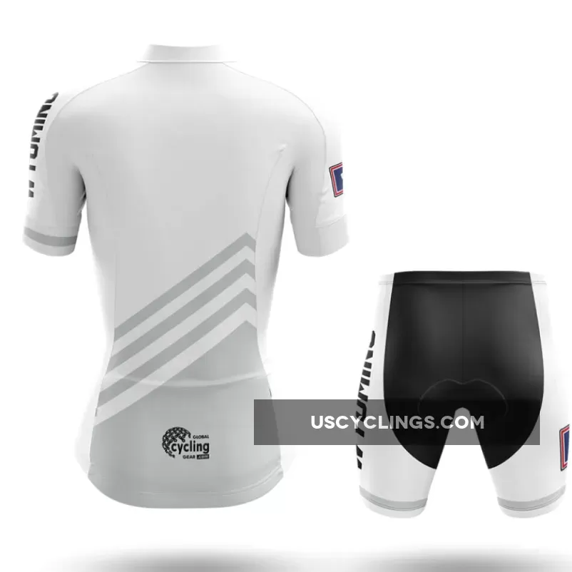 Wyoming S4 White - Women - Cycling Kit / Long Sleeve Jersey