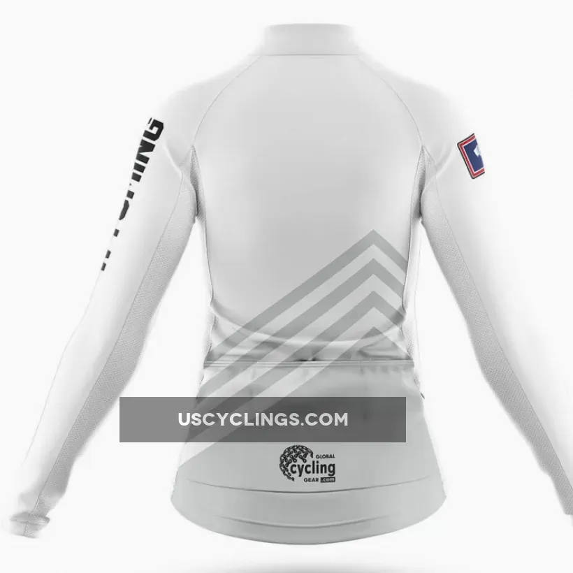Wyoming S4 White - Women - Cycling Kit / Long Sleeve Jersey