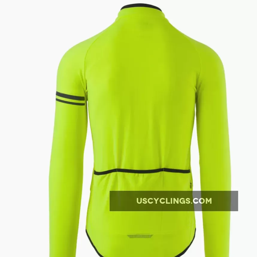 Agu Essential Thermo long sleeve jersey - Yellow agu thermojacke