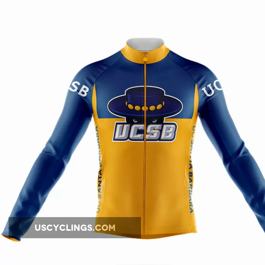 University of California Santa Barbara Long Sleeve Cycling Jersey Ver.2