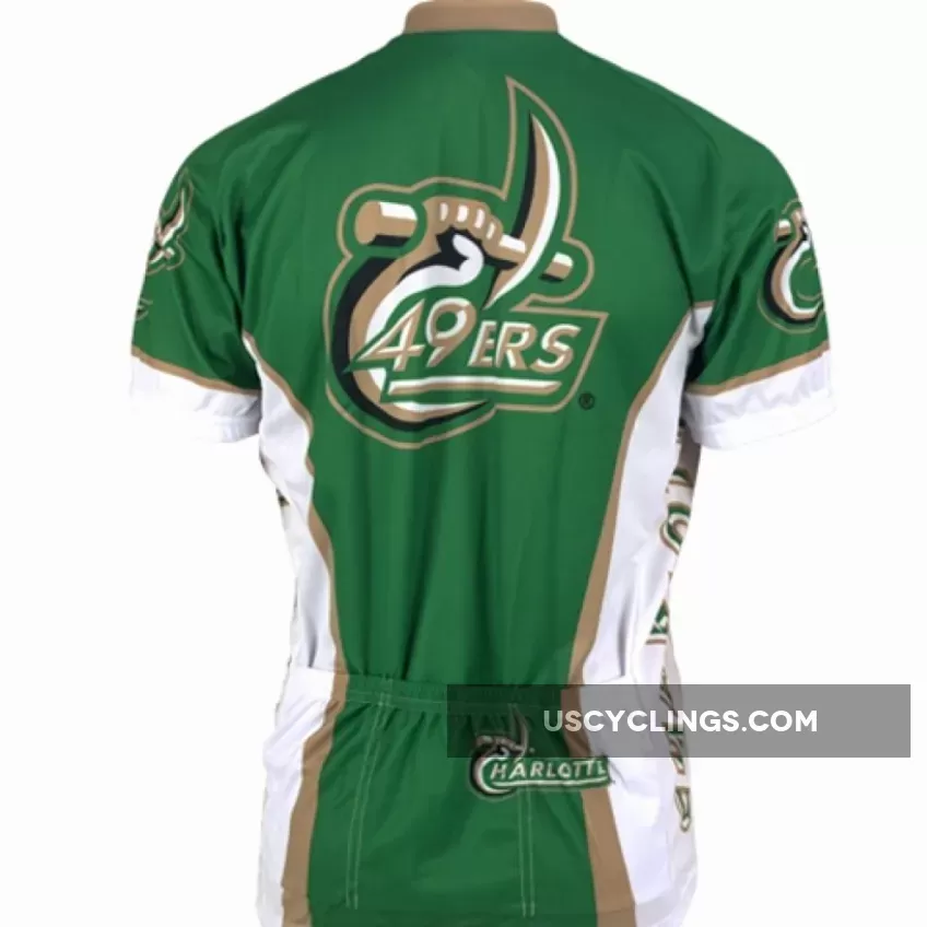 University Of North Carolina UNC Charlotte 49ERS Cycling Short Sleeve Jersey Online