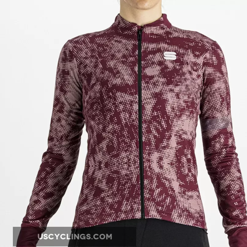Sportful Escape Supergiara Thermal Women Long Sleeves Jersey - Bordeaux 1121507-004 New Releases
