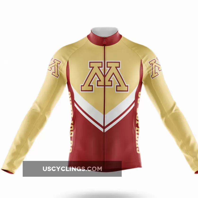 University of Minnesota Long Sleeve Cycling Jersey Ver.3