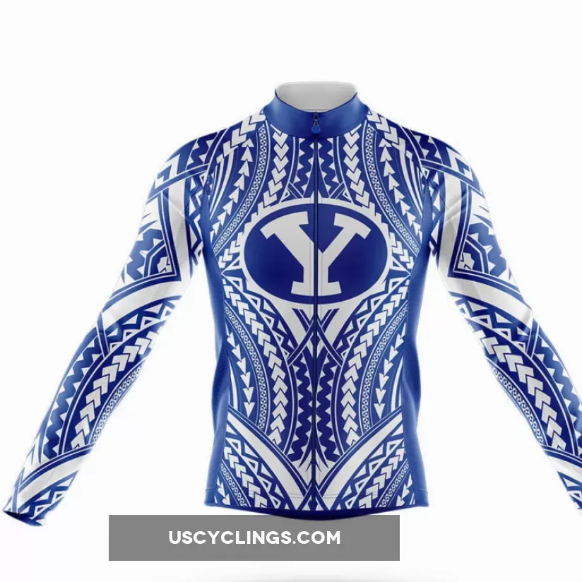 Cougars Samoan Long Sleeve Cycling Jersey For Sale