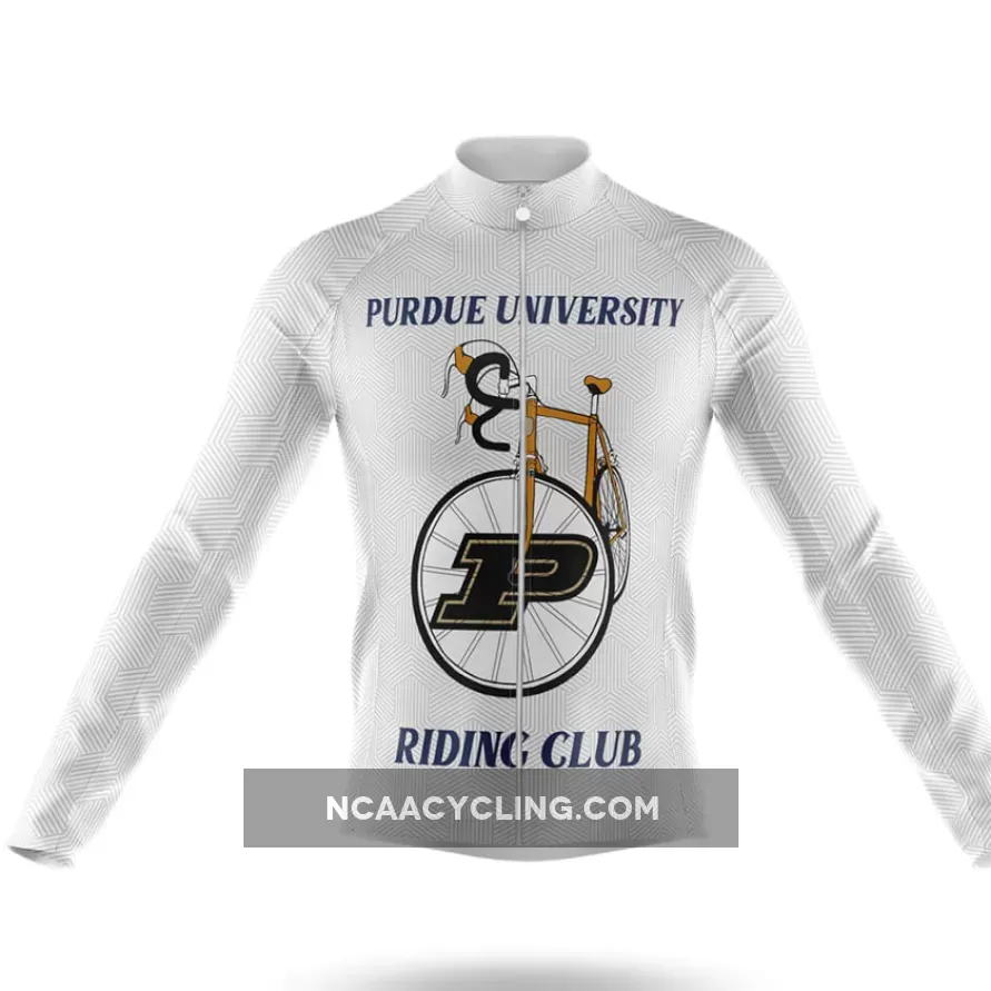 Classic Purdue University Long Sleeve Cycling Jersey Only
