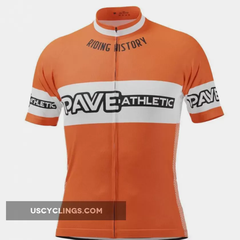 PAVE Athletic Retro Terme Short Sleeve Cycling Jersey New Releases