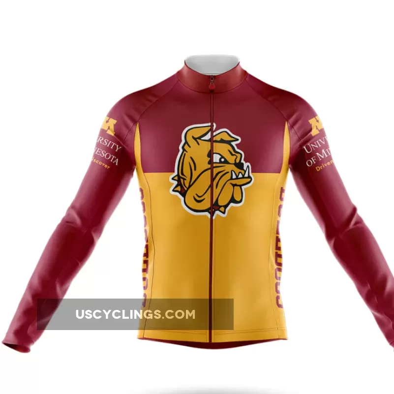 University of Minnesota Duluth V2 Cycling Kit - Long Sleeve Jersey