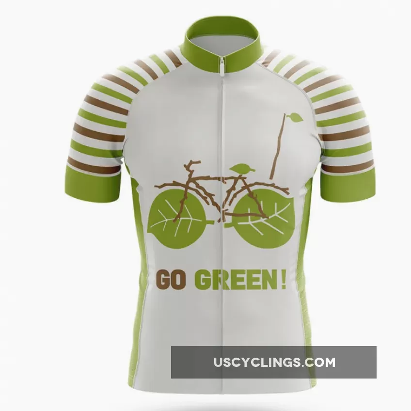 For Sale Go Green - Men's Cycling / Jersey Only