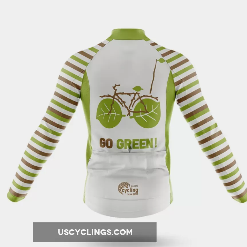 For Sale Go Green - Men's Cycling / Jersey Only