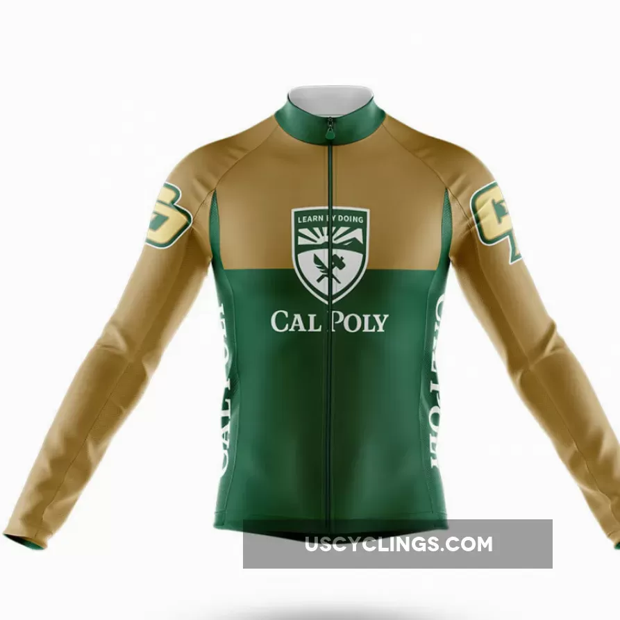 California Polytechnic State University Long Sleeve Cycling Jersey Ver.2