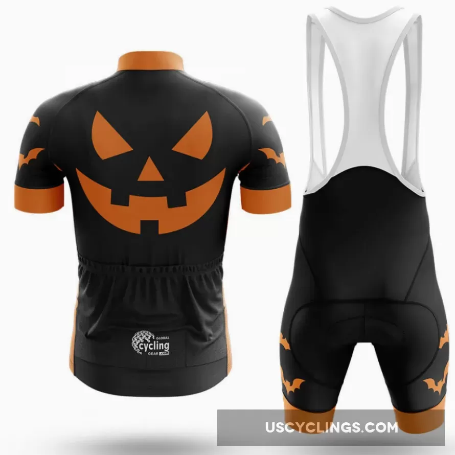 Pumpkin Face - Black - Men's Cycling / Jersey Only For Sale
