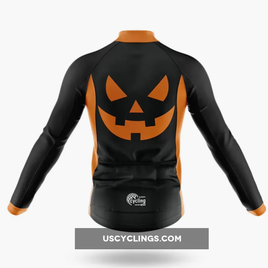 Pumpkin Face - Black - Men's Cycling / Jersey Only For Sale