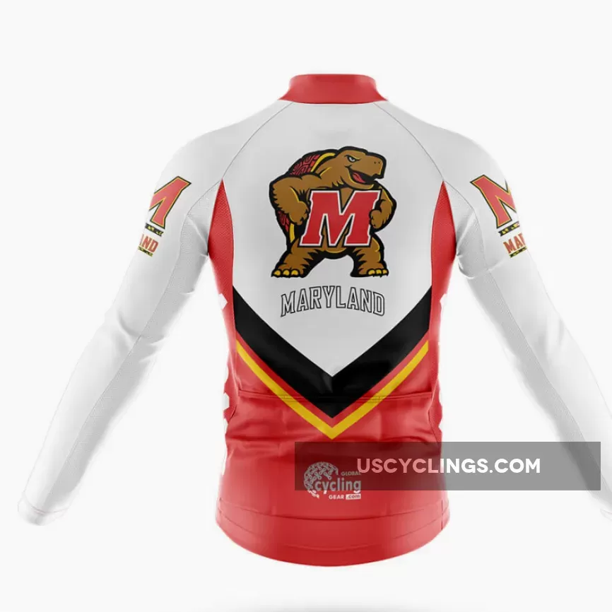 Maryland Mascot V3 Long Sleeve Cycling Jersey Only