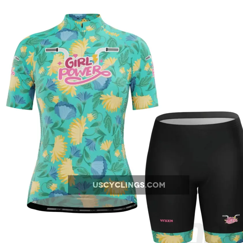 Women's Girl Power Series 1 Short Sleeve Cycling Kit For Sale