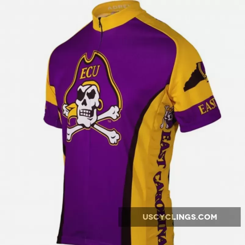 ECU EAST CAROLINA UNIVERSITY Cycling Short Sleeve Jersey New Releases