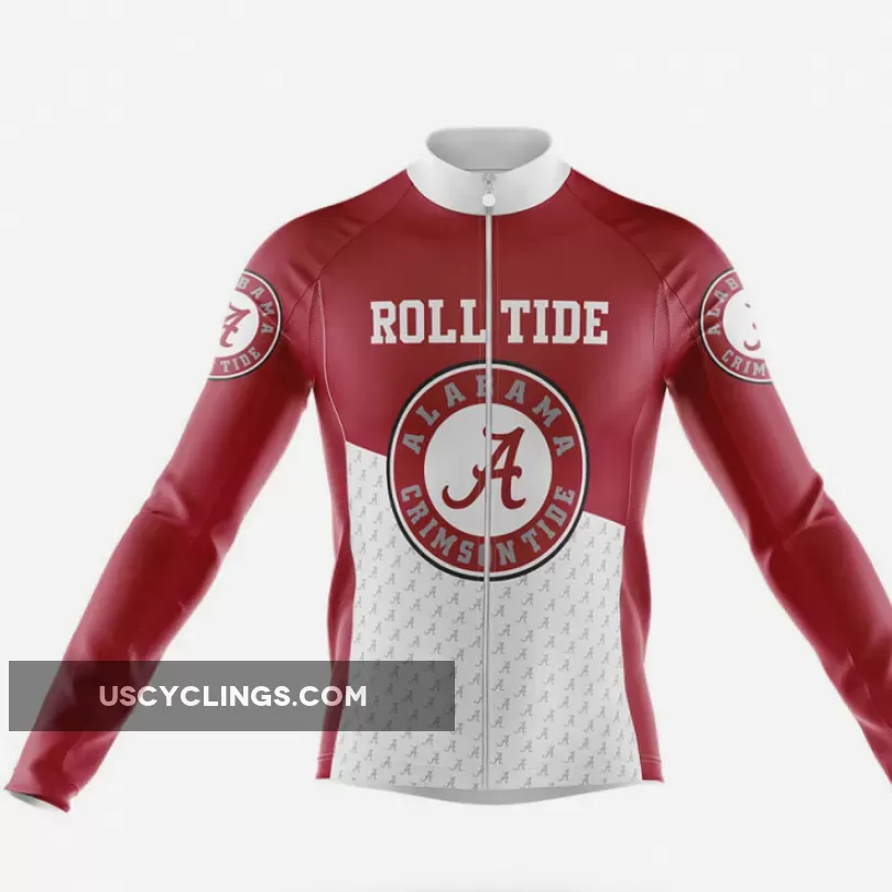 Where To Buy Alabama Roll Tide Long Sleeve Cycling Jersey