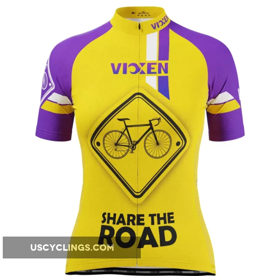 Vixen Women's Share The Road Short Sleeve Cycling Jersey Online