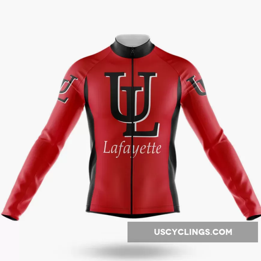 UL Lafayette Long Sleeve Cycling Jersey Restock