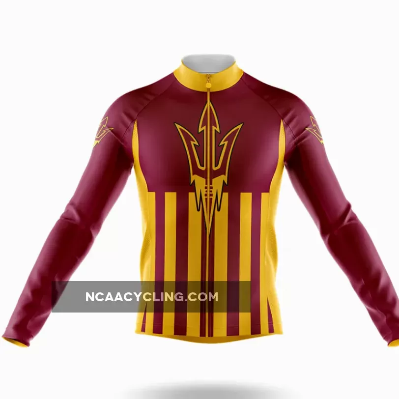 Arizona State University USA Long Sleeve Cycling Jersey Only