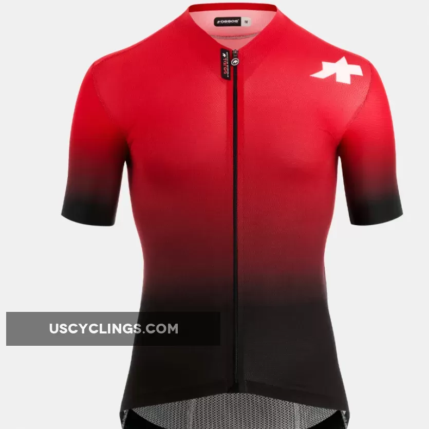 Assos Equipe RS S9 Targa jersey - Red long equipe