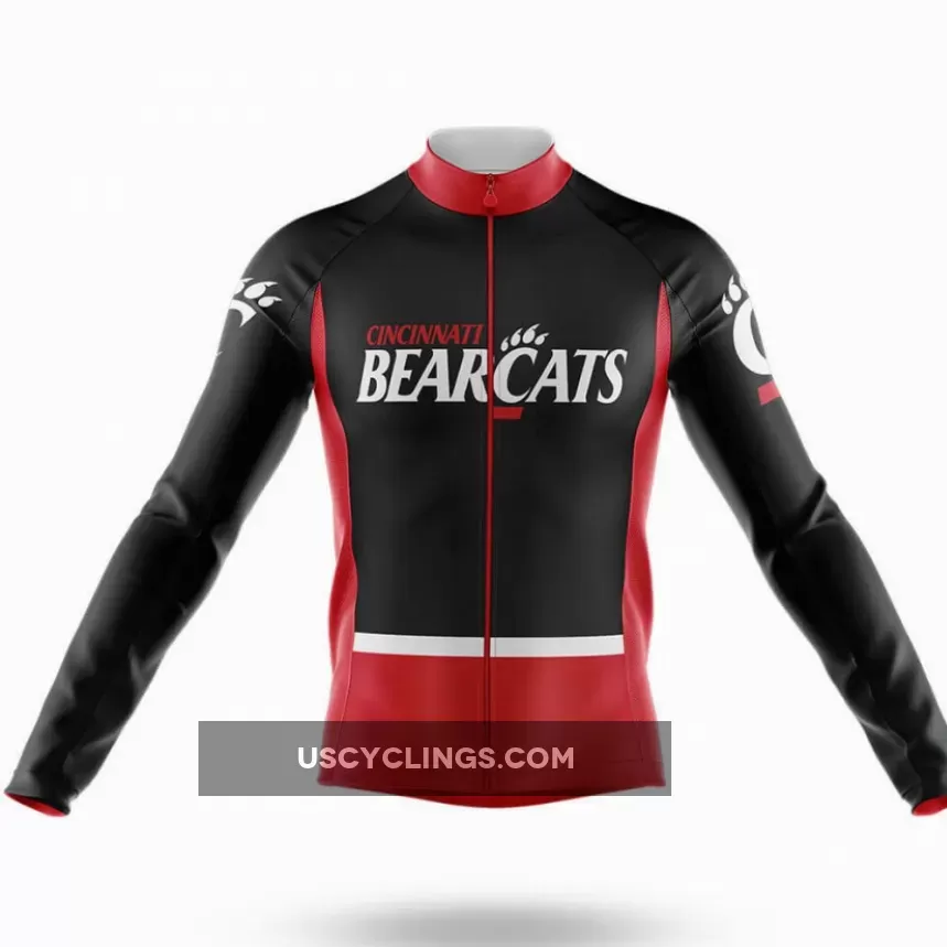 Cincinnati Bearcats Long Sleeve Cycling Jersey Only