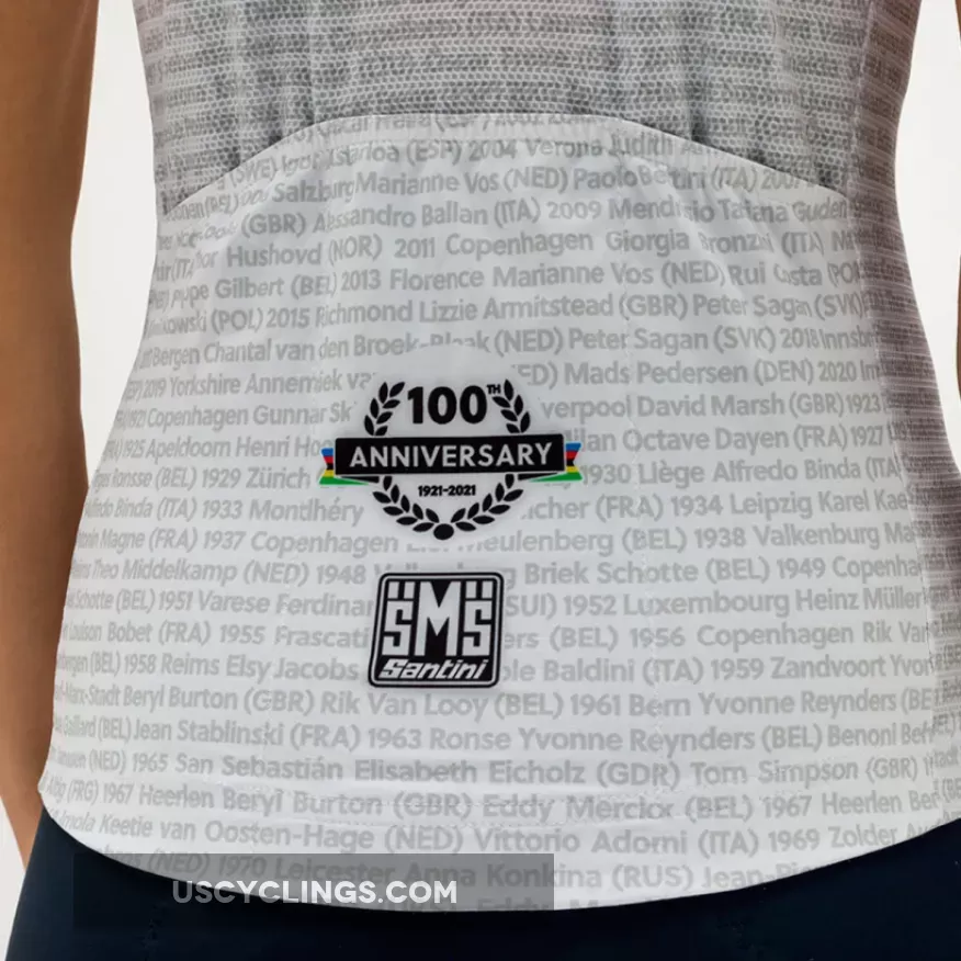 Santini UCI Road 100 Champions Women Jersey RE95475SCHAMP-1 For Sale