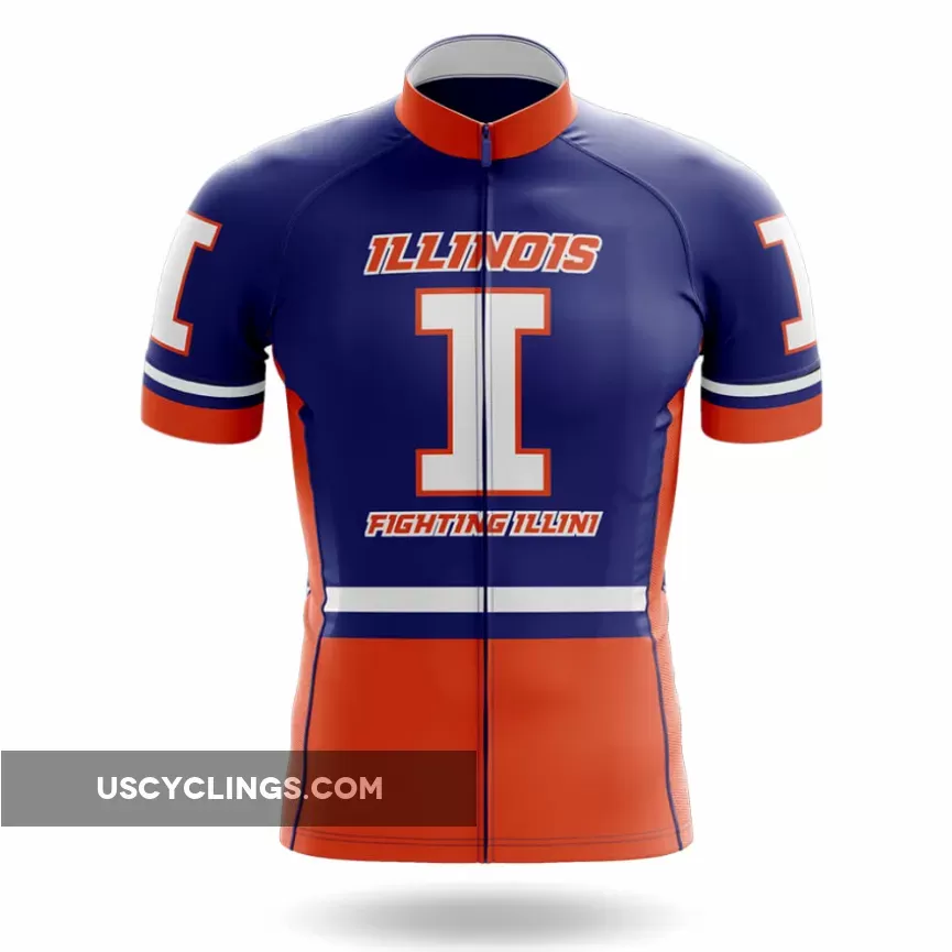 Fighting Illini Cycling Jersey For Sale