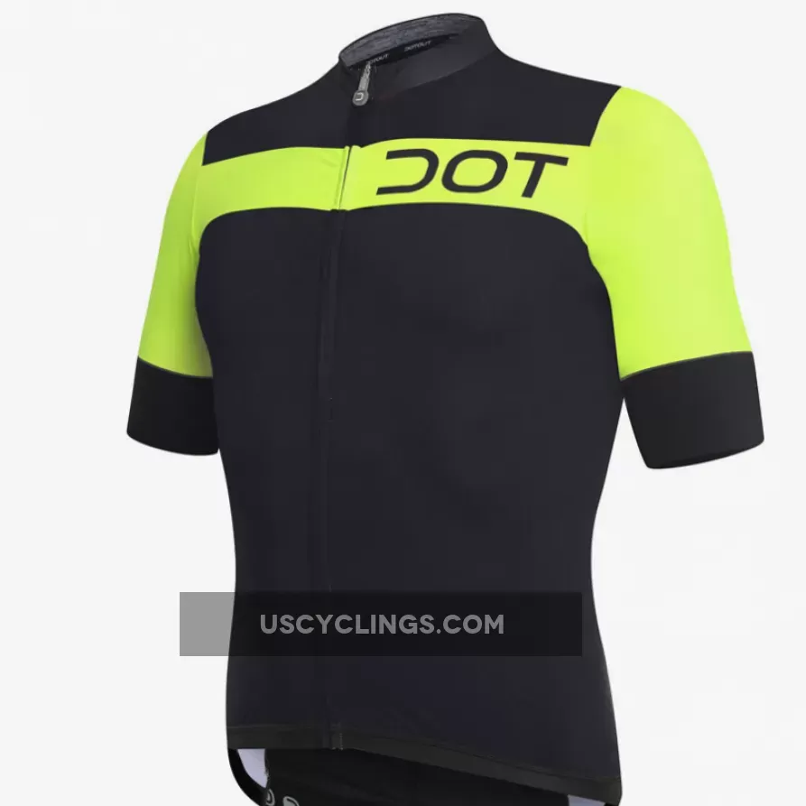 DotOut Crew Jersey - Black Yellow Online
