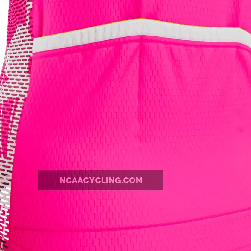 Women's Born to Ride Long Sleeve Pink Cycling Jersey