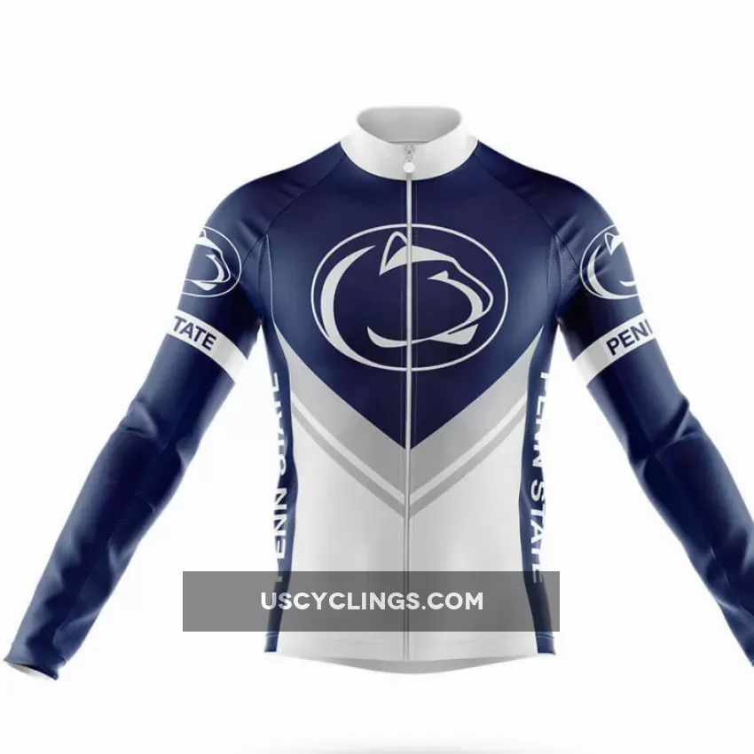 Pennsylvania State University Long Sleeve Cycling Jersey Ver.3