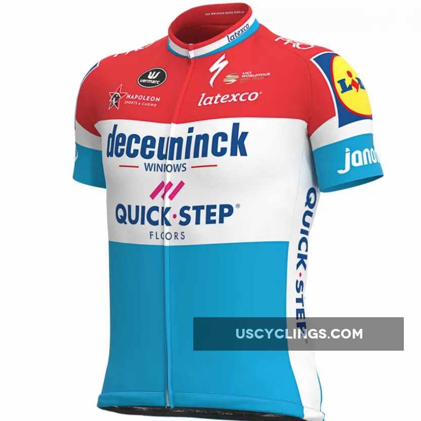 Deceuninck Quick Step 2020 Jersey - Luxembourg Champion W20298036 New Releases