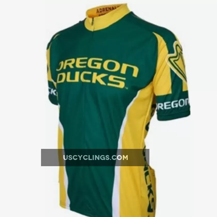 UO University Of Oregon Ducks Cycling Short Sleeve Jersey For Sale