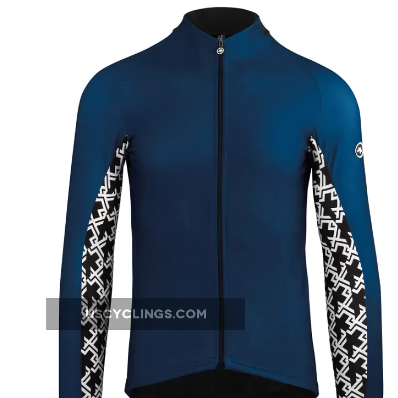 Assos Mille GT Spring Fall long sleeve jersey - Blue