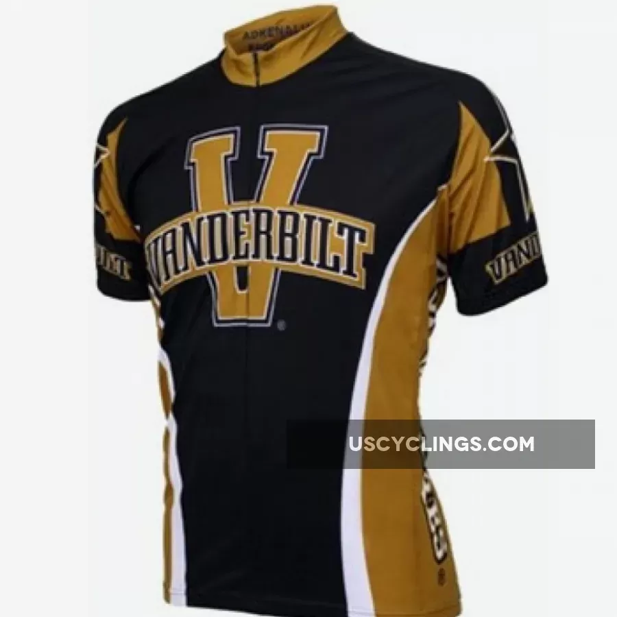 Vanderbilt University Commodores Cycling Short Sleeve Jersey New Releases