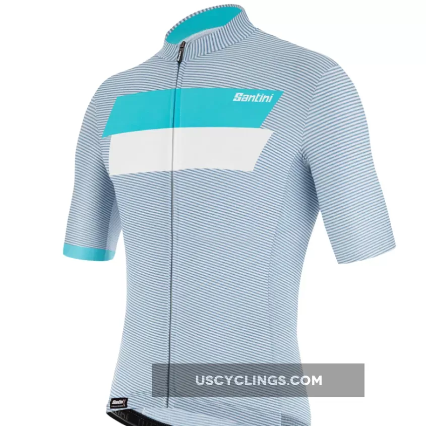 Santini Tono Studio Jersey - Silver 0S94075TONOSTUDSILVER New Releases