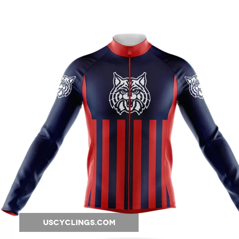 University of Arizona USA Long Sleeve Cycling Jersey