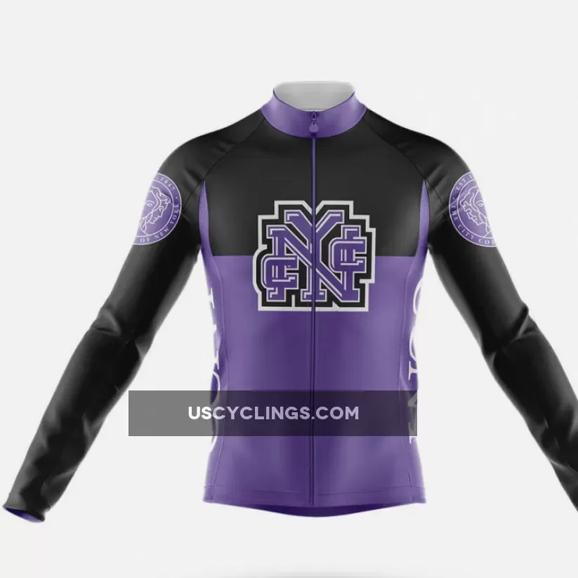 City College of New York V2 - Men's Cycling Kit / Long Sleeve Jersey