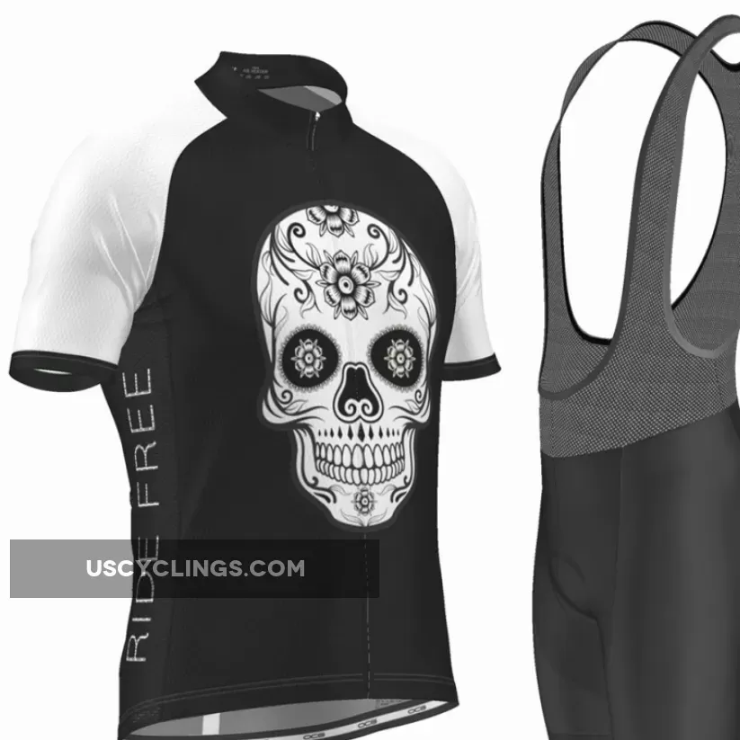 New Releases Men's Mexican Mask Short Sleeve Cycling Kit