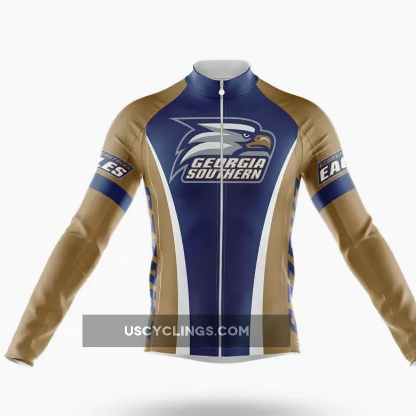 Georgia Southern University Long Sleeve Cycling Jersey