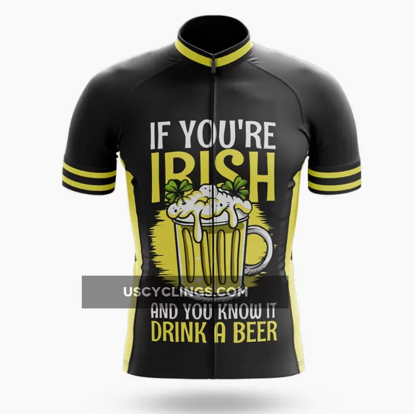 New Releases Drink A Beer - Men's Cycling / Jersey Only