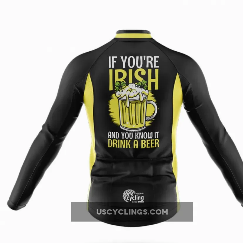 New Releases Drink A Beer - Men's Cycling / Jersey Only