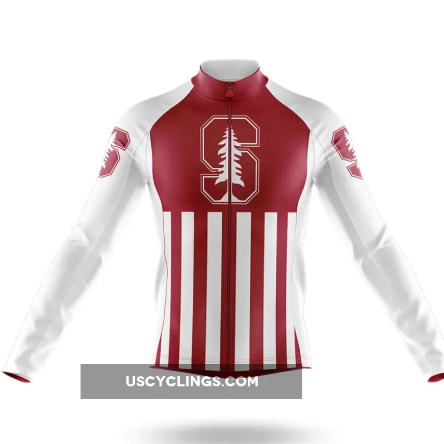 Stanford University USA Long Sleeve Cycling Jersey