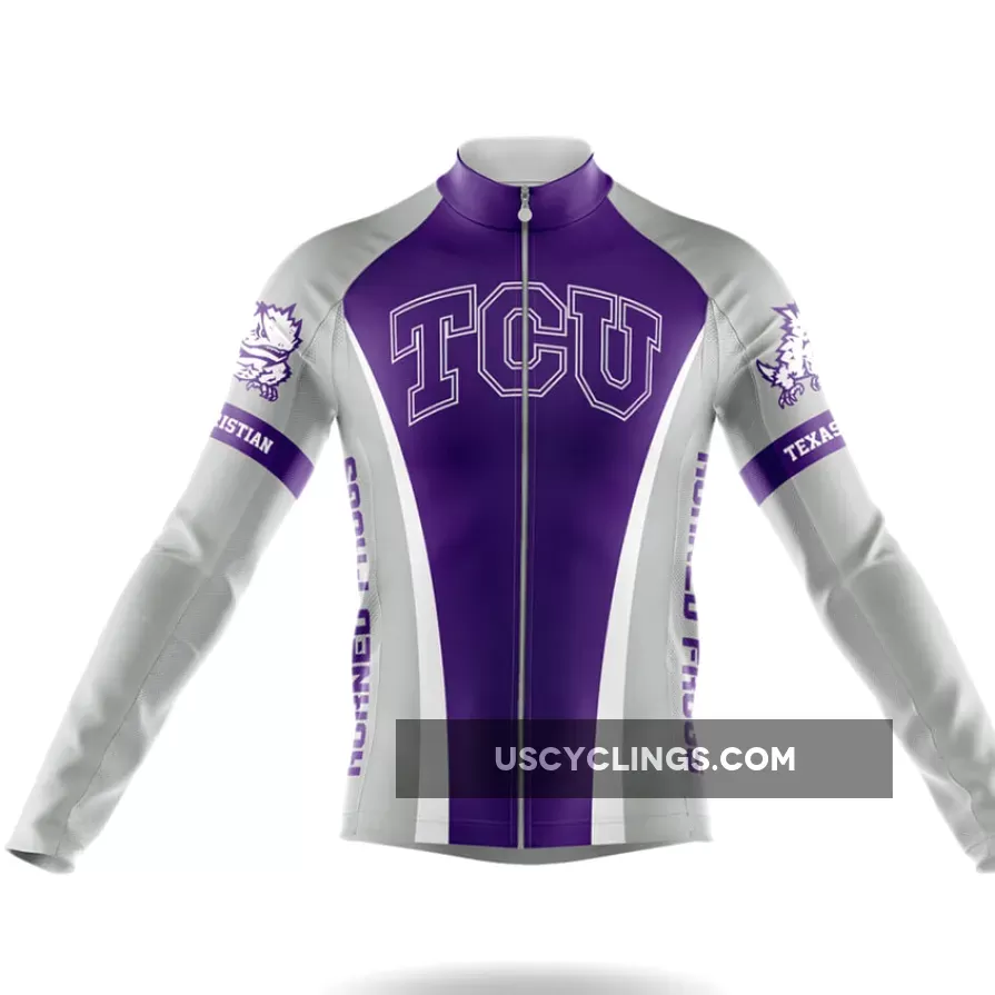 Texas Christian University Long Sleeve Cycling Jersey Only