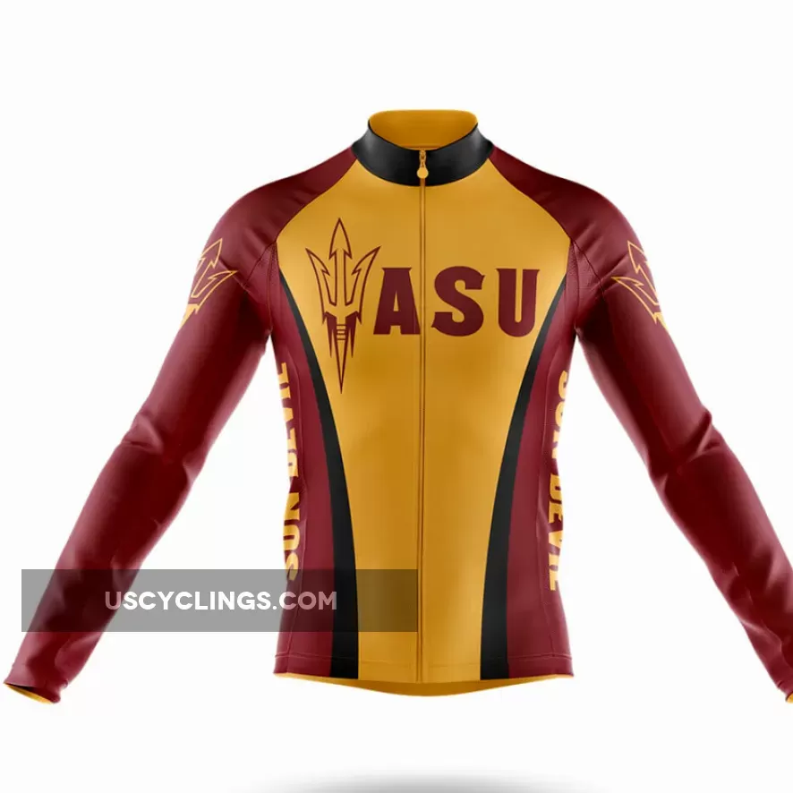Arizona State Long Sleeve Cycling Jersey